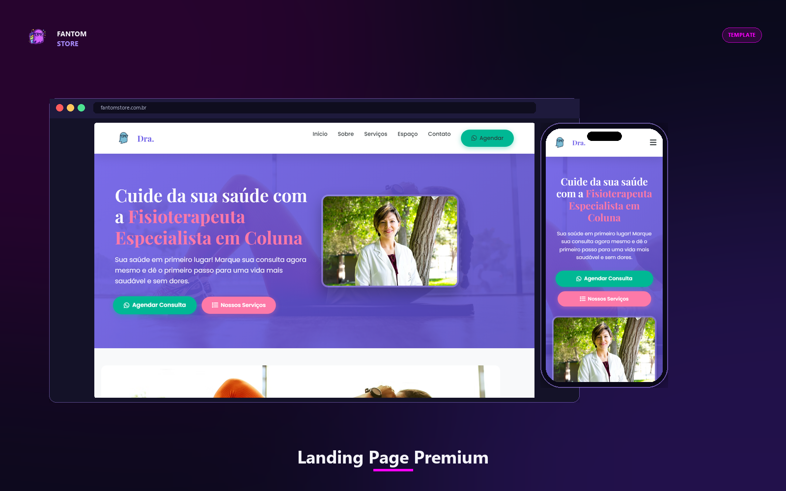 Landing Page Premium