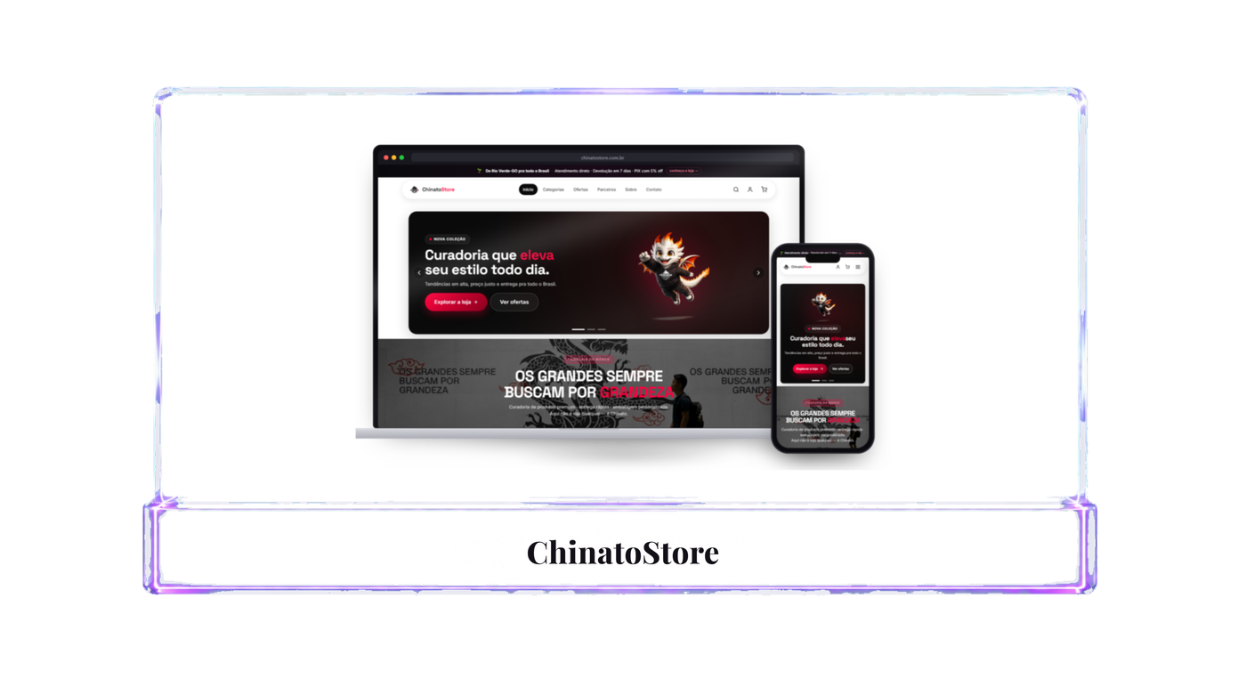 ChinatoStore · E-commerce Completo