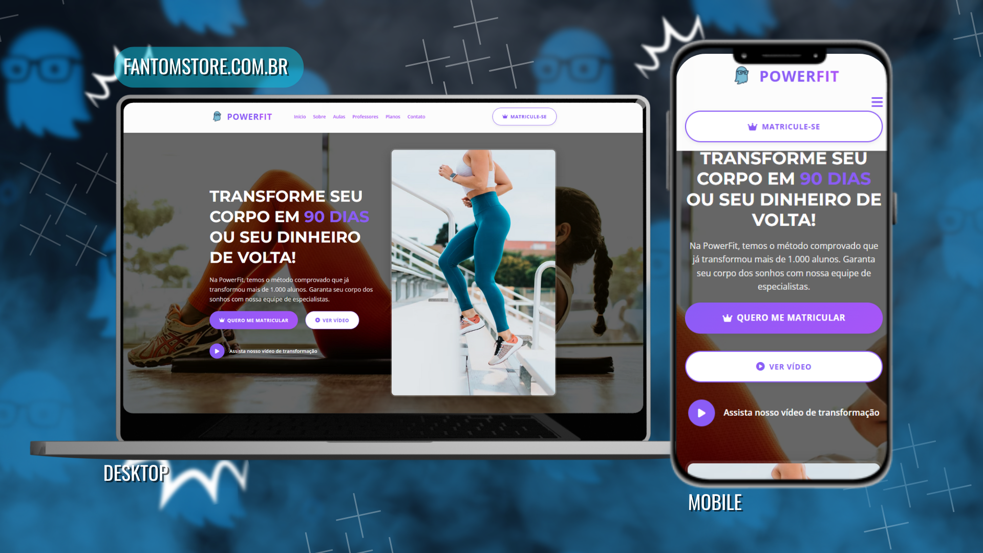 Landing Page Academia