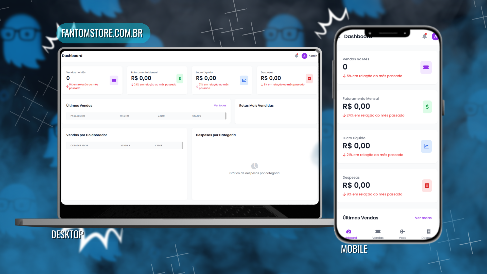 Controle de Vendas - Agência de Viagem